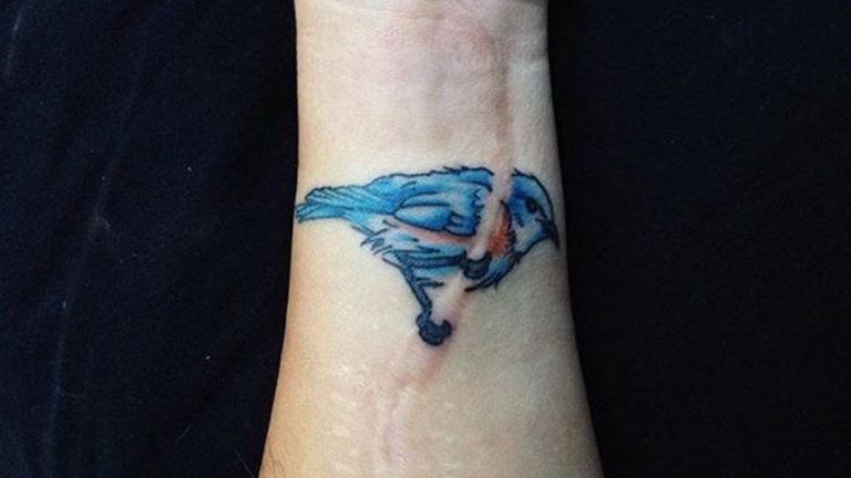 HE.. 24 Scar Tattoos That Transform Old Wounds Into Beautiful Works of Art