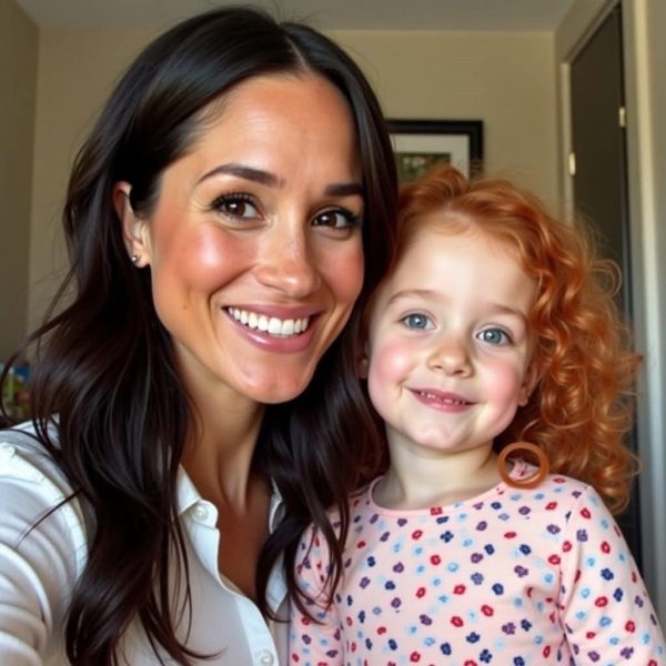 HT6. Meghan Markle Publicly Reveals a Photo of Her Daughter