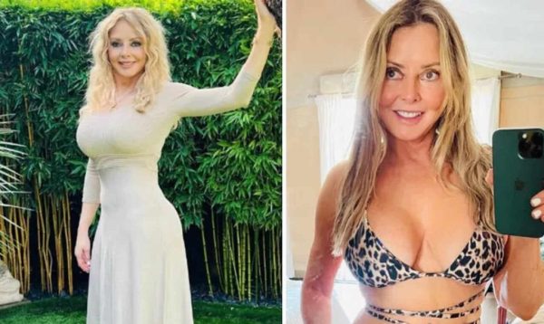 HT6. 63-Year-Old Carol Vorderman Shows Off Stunning Bod In New Pictures.