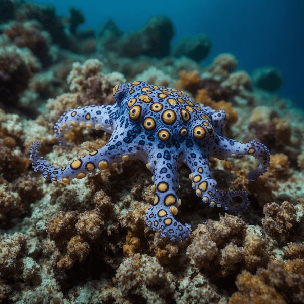 The Deadly Beauty of the Tiny Blue-Ringed Octopus