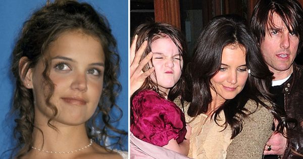 SB. 16-year-old Suri Cruise is the perfect blend of dad Tom Cruise and mom Katie Holmes