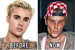 HT17. Justin Bieber admits that he tested positive for