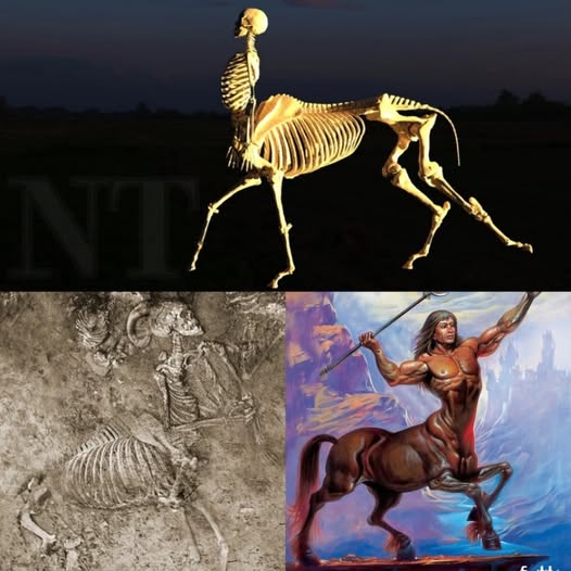 AC. Shocking Discovery in Greece: Half-Human, Half-Horse Skeleton Unearthed!