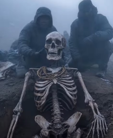 AC. Giant Human Bones Found in Arctic—Still Wearing Jewelry