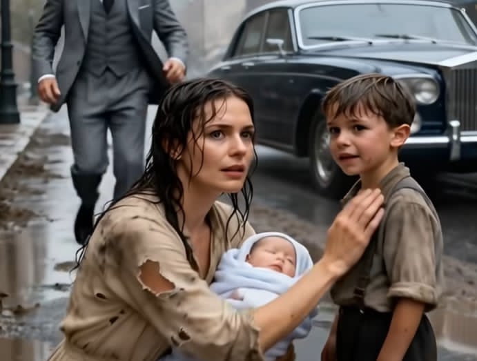 ST. Помощь под дождём обернулась неожиданной встречей с отцом мальчика