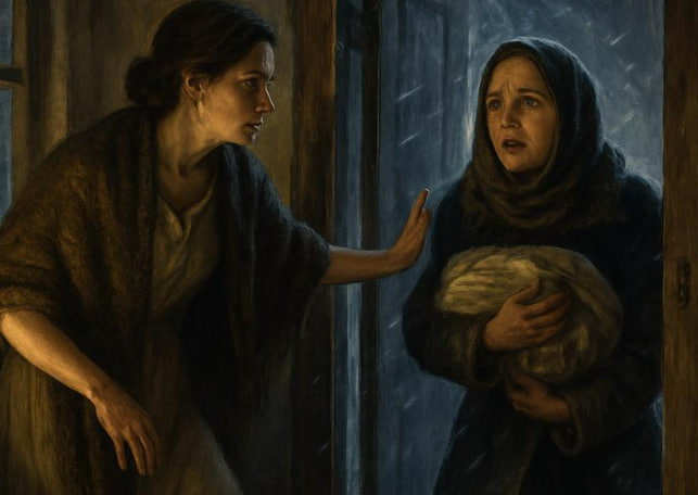 ST. «Допоможіть… будь ласка… Його потрібно сховати…» — тремтячим голосом благала незнайомка, яка залишила Ларисі немовля в заметільну ніч.