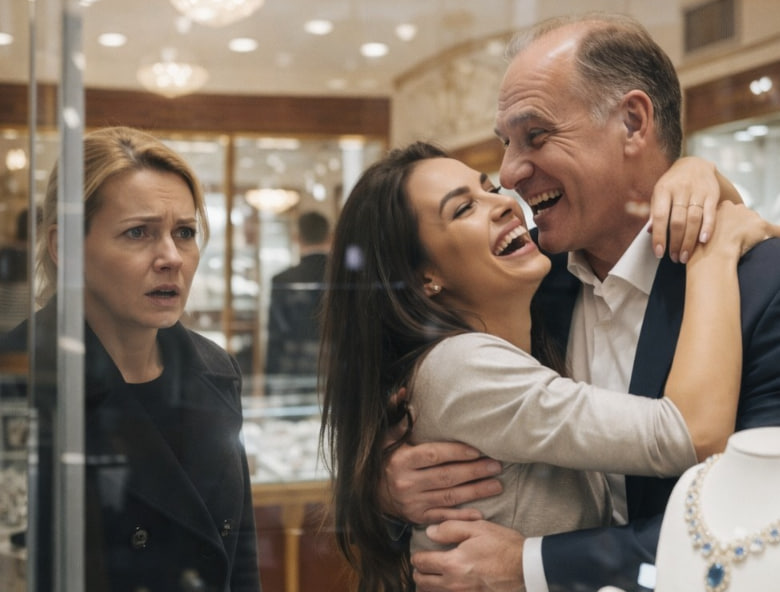 ST. Він сміявся в обіймах іншої, не знаючи, що дружина стоїть за вітриною