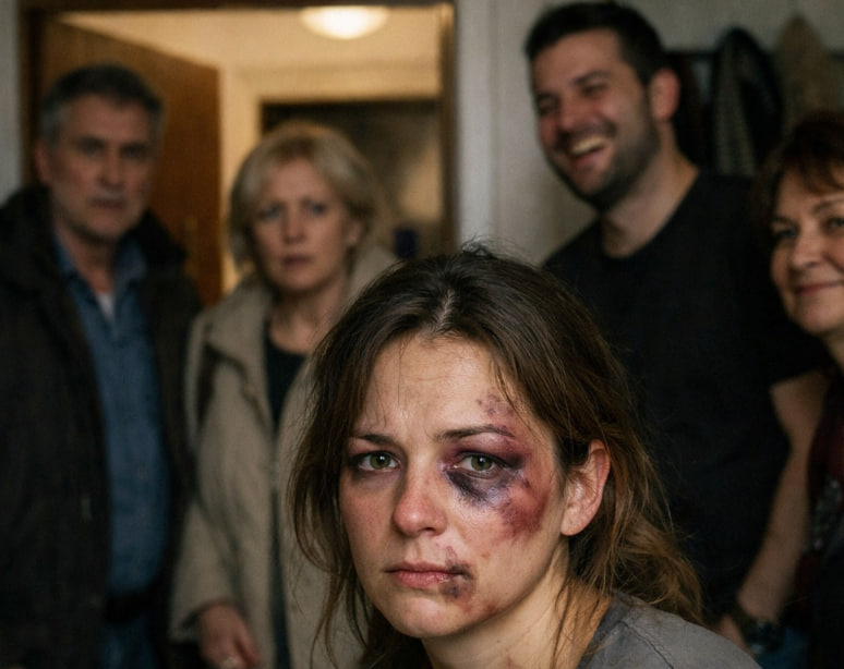 ST. Батьки приїхали, а в мене все обличчя в синцях, чоловік стояв поруч і реготав